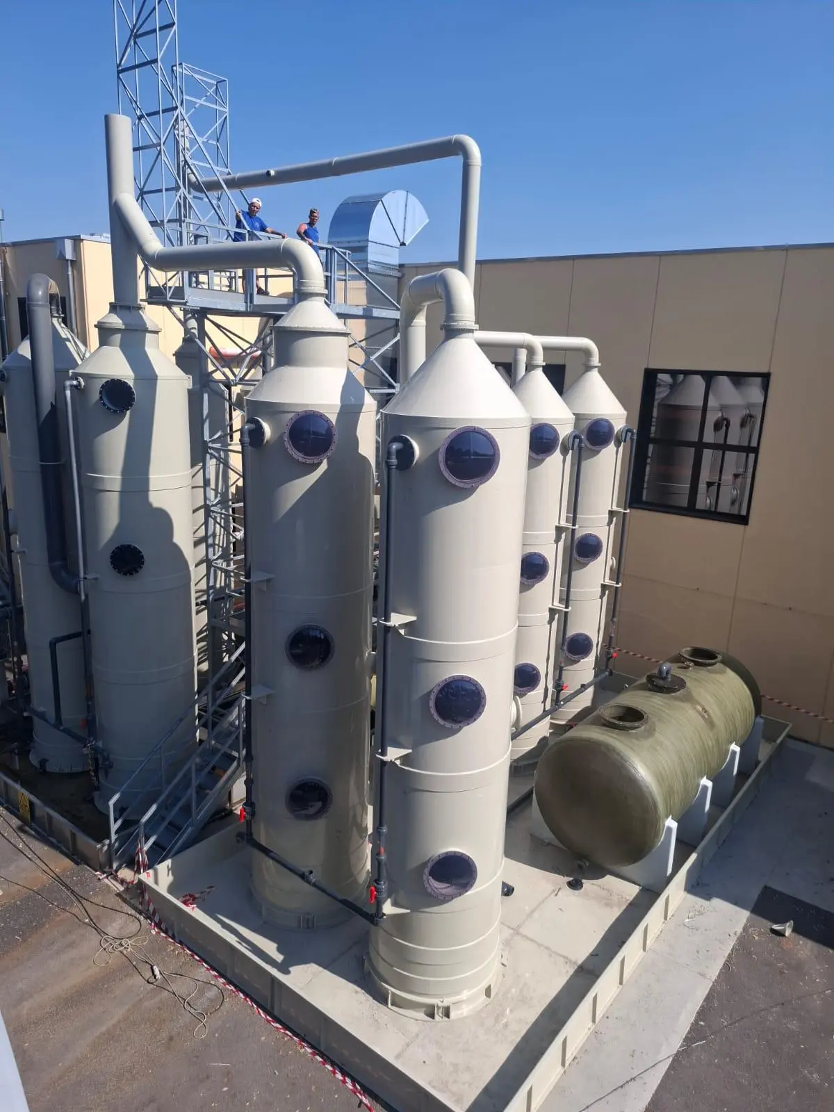 Scrubber ad Umido, Torri Scrubber Silitec Italia